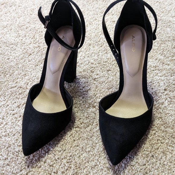 Aldo d'orsay pumps, black suede - Picture 3 of 6
